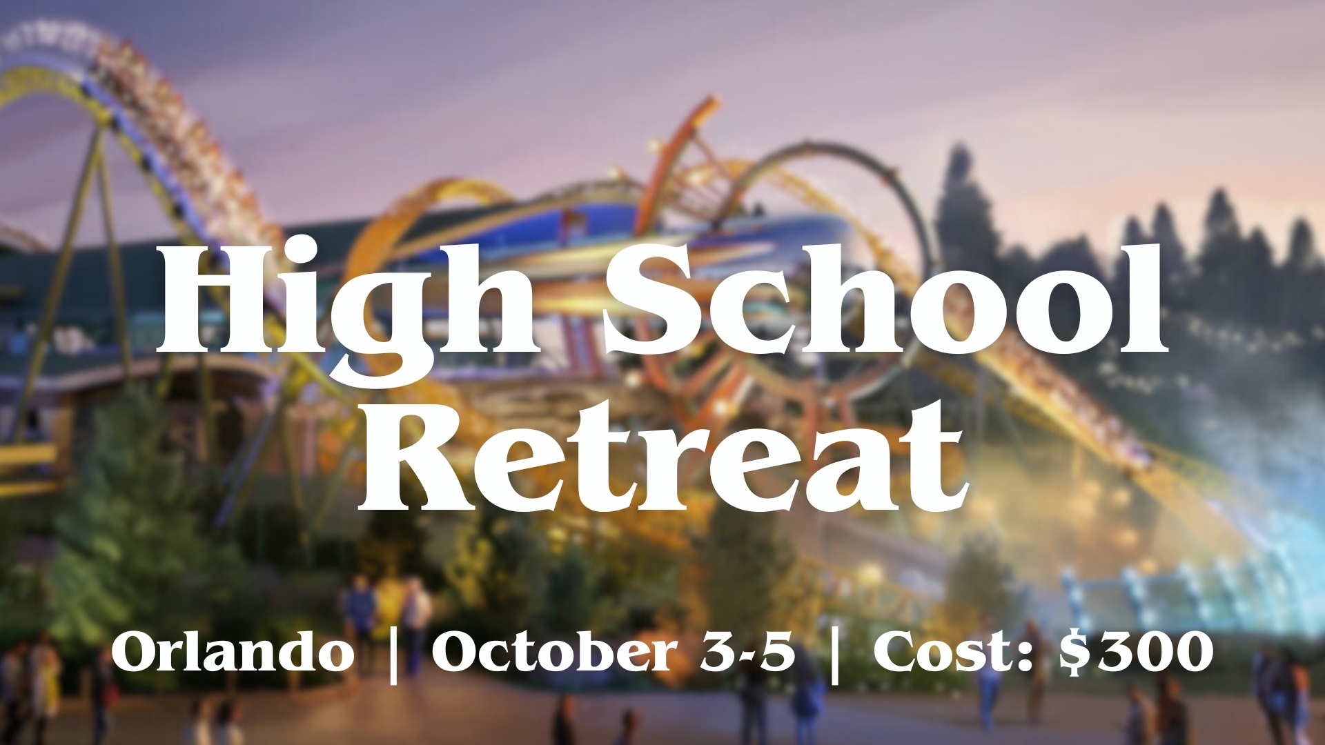 High School Retreat 2025