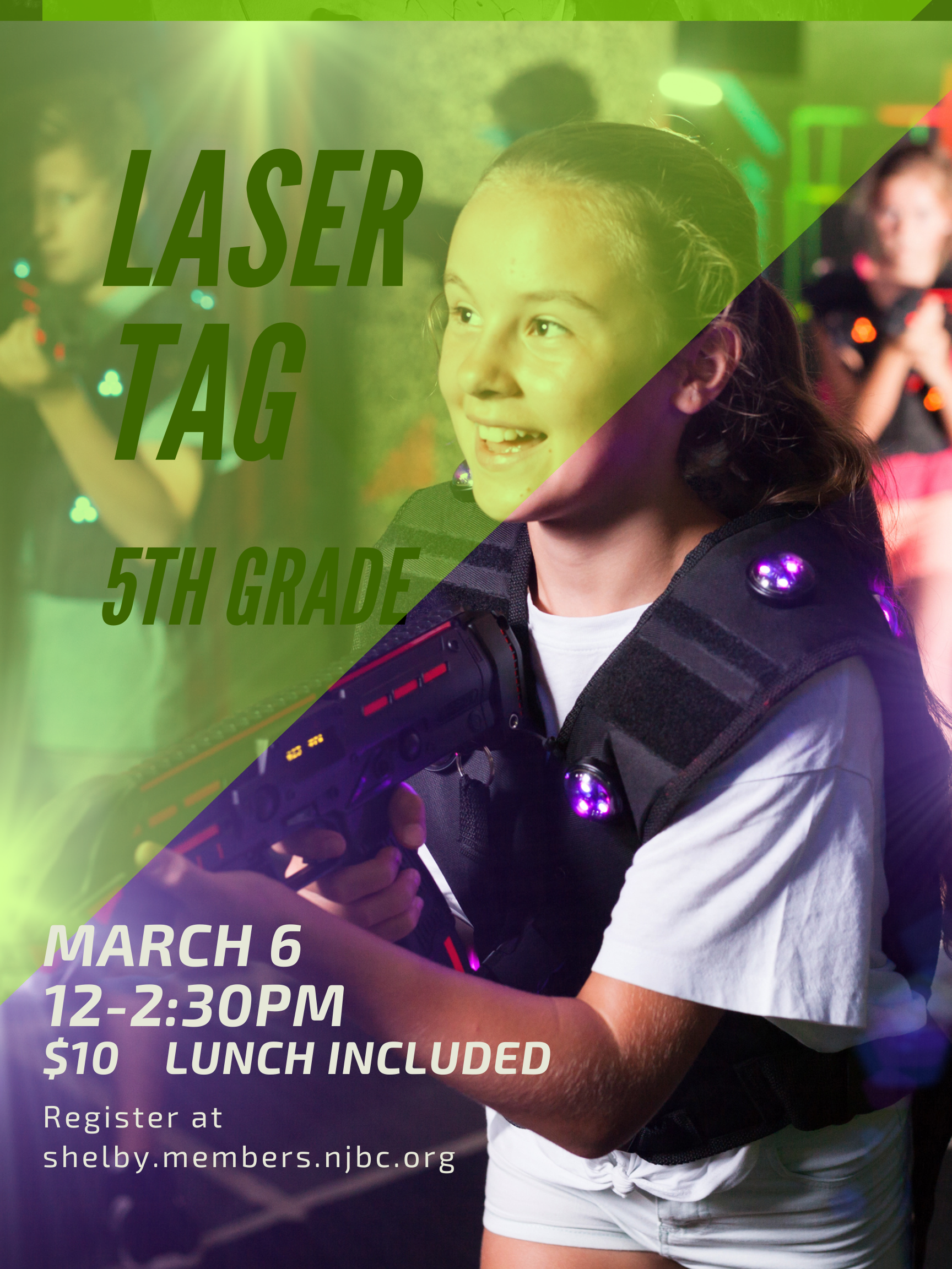 5th Grade Laser Tag March 6